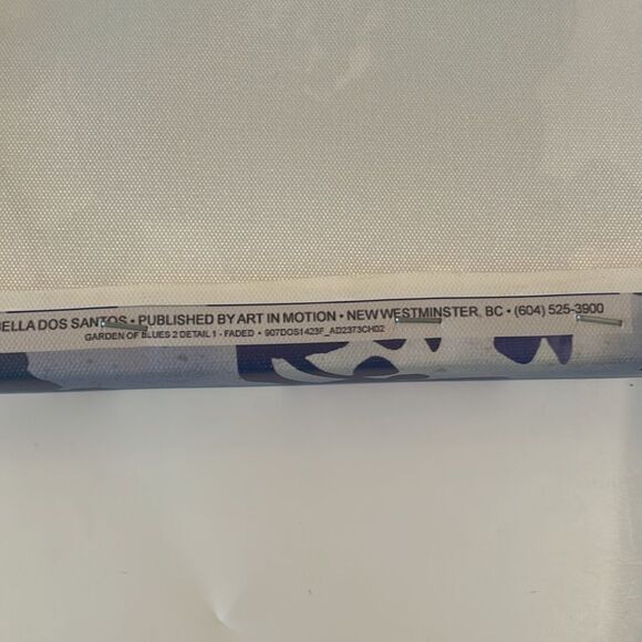 Blue Floral Pictures Set of 3 - Picture 6 of 7